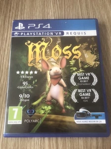 MOSS PLAYSTATION VR PSVR PLAYSTATION 4 PS4 FRANÇAIS RARE - Picture 1 of 3