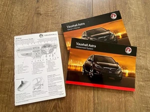 GENUINE VAUXHALL ASTRA OWNER MANUAL RADIO AUDO NAVI HANDBOOK CDTi SE SRi ecoFLEX - Picture 1 of 4