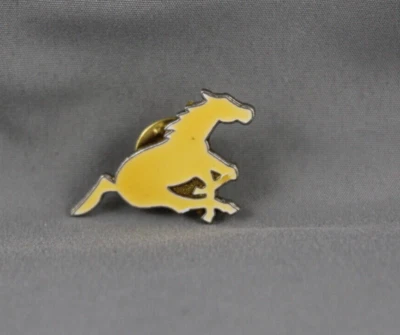 Calgary Stampeders Pin (VTG) - Horse Logo - Inlaid Pin  - Image 1 of 3