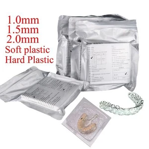 Dental Soft Splint Thermoforming Material For Vacuum Forming 1.0/1.5/2.0/3.0mm - Picture 1 of 58