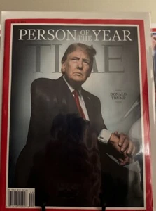 🇺🇸 TIME 2024 Person of the Year - Donald Trump IN STOCK SLEEVE AND BOARD 🇺🇸 - Picture 1 of 3