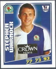 TOPPS TOTAL FOOTBALL-2009- #049-BLACKBURN ROVERS-STEPHEN WARNOCK