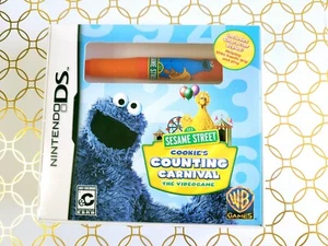 NEW Sesame Street - Cookie's Counting Carnival (Nintendo DS) CIB Authentic - Picture 1 of 7