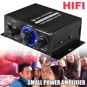 40W Home Audio Stereo Hi-Fi Power Amplifier Speaker PC TV Cell Phone - Picture 1 of 11