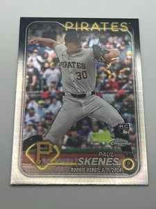 2024 TOPPS CHROME UPDATE PAUL SKENES RC PRISM REFRACTOR #USC27 - Picture 1 of 2