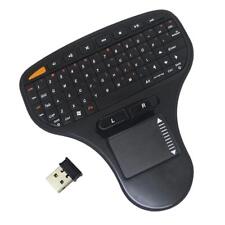 Bluetooth Mini drahtlose Tastatur Touchpad Maus für Andriod TV Laptop PC
