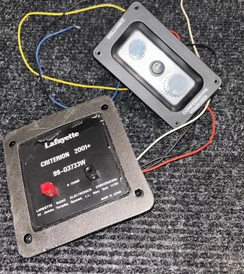 Altavoces Criterion 2001+ 99-03733W - Placa de entrada y ecualizador de compensación de brillo Foto 1 de 3