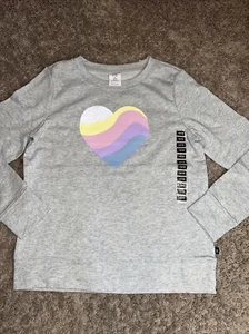 New Girl's GAP Kids XLarge Gray Sweatshirt Size 14 - 16 - Picture 1 of 5