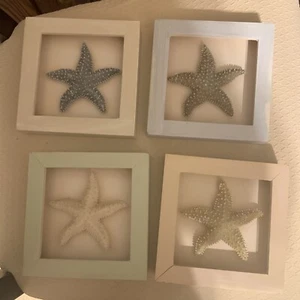 per piccole stelle marine decorative da appendere scatola ombra 3D arte da parete - Foto 1 di 11