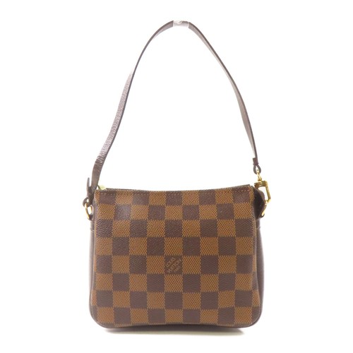 LOUIS VUITTON（LV） Borsa a mano Louis Vuitton LV GHW Trousse accessorio trucco N51982 Damier marrone