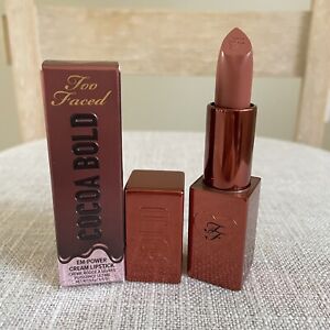 Too Faced  Cocoa Bold  Em-Power Cream Lipstick ~ Ganache~ NIB