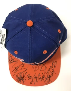 New York Islanders VINTAGE Snapback Multi Signed NHL Cap NEW w/tags - Picture 1 of 7