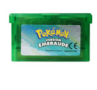 ✅ FR Pokemon Rubis Saphir Emeraude Vert Feuille Rouge Feu Gameboy Advance GBA 🔥
