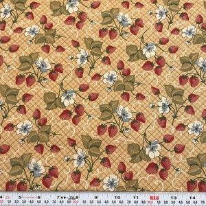 Vintage Berry Patch by Thimbleberries for RJR Fabrics Cotton by the HALF YARD - Picture 1 of 2
