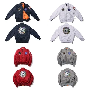 Giacca pilota americana cappotto moto pelle con collo pelliccia capospalla invernale - Foto 1 di 19