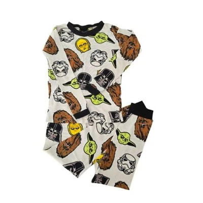 Conjunto de pijama Star Wars menino tamanho 10 multicolorido mistura de algodão  - Imagem 1 de 4