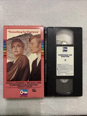 Something for Everyone (VHS) Rare 1970 black comedy stars Angela Lansbury - Image 1 of 3