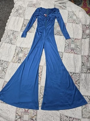 Icónico Mono Disco Fredericks Of Hollywood Años 70 Talla XS Megga Bells! Foto 1 de 4