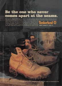 timberland boots print ad Magazine Page Photo Print Ad Pinup Poster 2003 Shoes - Picture 1 of 1
