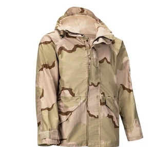 US Military ECWCS Desert Camo Gore-Tex Cold Weather Parka Medium Long - Picture 1 of 19