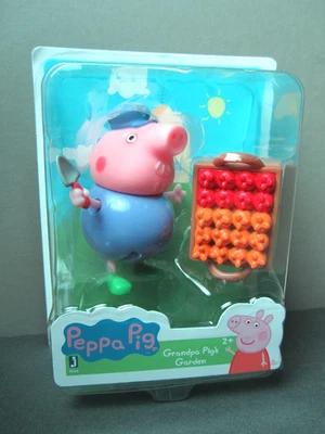 GRANDPA PIG'S GARDEN - Peppa Pig Jazwares - Grandpa Gardening - New in Pkg! - Image 1 of 4