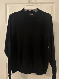 VTG Pendleton mock neck Sweater SZ 1X Plus Size Long sleeve 100% Cotton USA Made - Picture 1 of 15