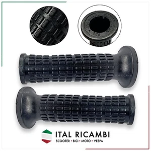 PAIR OF RUBBER DOMINO KNOBS PIAGGIO SI CIAO FL SUPERBRAVO - Picture 1 of 3
