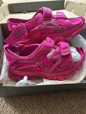 Sandalias Balenciaga para mujer monocolor (rosa intenso) Foto 1 de 4