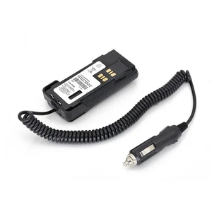 XiR P8668 Walkie Talkie Car Charger For Motorola Anti-Slip Battery Eliminator - Picture 1 of 8
