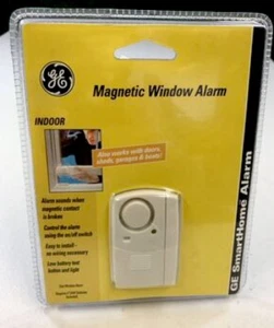 GE General Electric Indoor MAGNETIC WINDOW ALARM Easy To Install - Picture 1 of 3