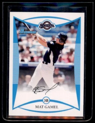 2008 Bowman Draft Prospects #BDPP83 Mat Gamel FG - Image 1 of 2