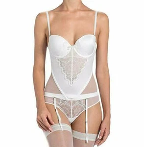 BRAUTCORSAGE / KORSAGE (Gr. 75 D) v. TRIUMPH in creme / ivory - HOCHZEIT - NEU ! - Bild 1 von 5