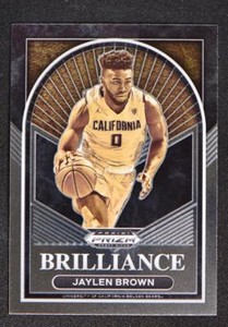 2023-24 Prizm Draft Picks Brilliance #19 Jaylen Brown - Cal Golden Bears