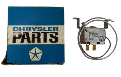 1968-1972 Plymouth Dodge Valiant Duster A/C Evaporator Temp Switch 2837223 NOS - Image 1 of 4