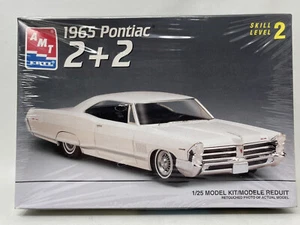 AMT 1965 Pontiac 2+2. Vintage/Rare Kit 6629/new In Box Sealed/free Shipping - Picture 1 of 7