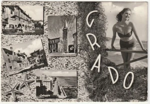 GRADO - GORIZIA - PIN UP - VEDUTINE - VIAGG. 1961 -13006- - Picture 1 of 1