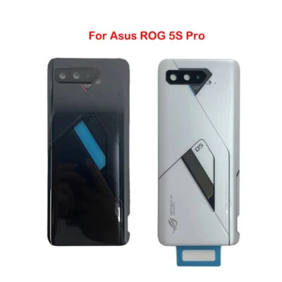 Original Housing Battery Back Door Cover with Lens For Asus ROG 5S Pro ZS676KS - Image 1 of 4
