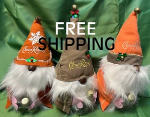 CLEARANCE ~~~ Lot of Three (3) Crown Royal Gnomes     13" to 15" (1 lb plus ea) - Picture 1 of 18