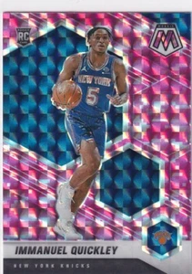 2020-21 Panini Mosaic - Rookie Immanuel Quickley #208 Pink Camo (RC) - Bild 1 von 2