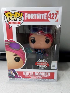 Fortnite BRITE BOMBER Pop Vinyl Figure Number 427 / 2019 / UNOPENED & NEW - Picture 1 of 2
