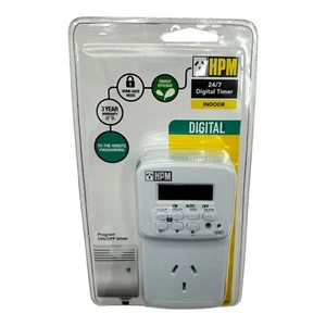 Indoor Digital timer HPM programmable time clock - Picture 1 of 15