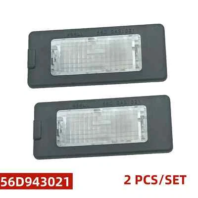 2 luces halógenas de matrícula para Volkswagen Passat 2012-2018 Jetta 56D943021 Foto 1 de 4