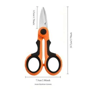 Forbici da pesca acciaio inox – Taglio preciso filo intrecciato - Foto 1 di 4