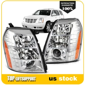 Headlight Assembly For 2009-2014 Cadillac Escalade ESV EXT w/HID Bulbs&Ballast - Picture 1 of 7