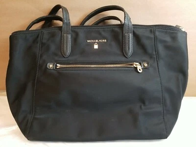 MICHAEL KORS WOMEN'S KELSEY MEDIUM TOTE HANDBAG 30F7SO2T2C-001 BLACK 15"×10". - Image 1 of 4