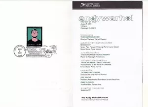 USA 2002 Andy Warhol (2652) First Day Program + Insert - Picture 1 of 1