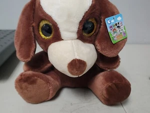 Animal plush dark brown dog - Bild 1 von 6