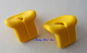 NEW Lego Minifig Yellow LIFE JACKET PRESERVER Boat Body Wear Swimmers - Lot/2  - Picture 1 of 2