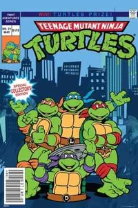 Cubierta de cómic retro Teenage Mutant Ninja Turtles TMNT 24x36 ¡clásico icónico! - Imagen 1 de 1