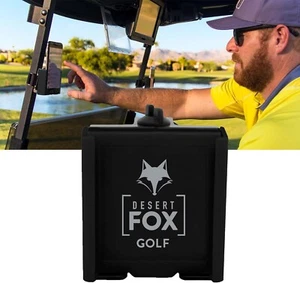 DESERT FOX GOLF Phone Caddy Black Adjustable - Picture 1 of 8
